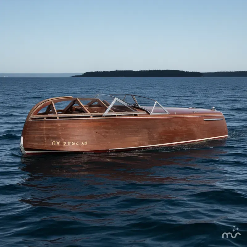 Slide: The Image of Chris-Craft 25' Sportsman 1949 - 1