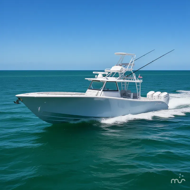 Slide: The Image of Yellowfin 42 Offshore 2023 - 2