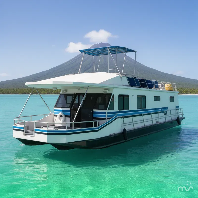 The Image of Stardust Cruisers 15 x 65 Houseboat 1988 - 0