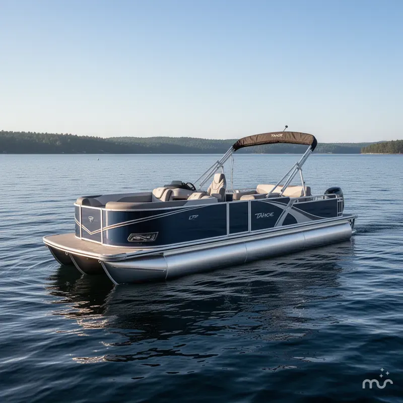 Slide: The Image of Tahoe LTZ 2385 Swingback (VRB) & Honda 4-Stroke EFI 2025 - 2