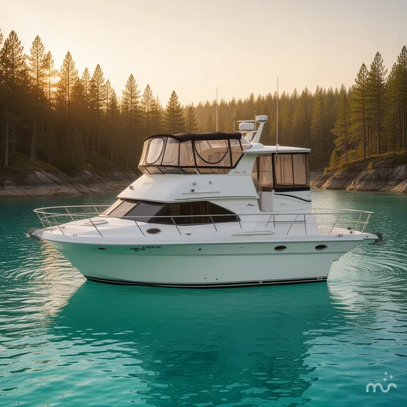 Slide: The Image of Sea Ray 370 Aft Cabin 1997 - 2