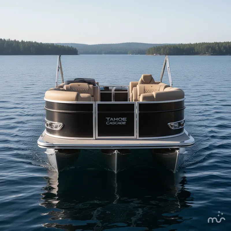Slide: The Image of Tahoe Cascade 2385 Quad Lounge & Honda 4-Stroke EFI 2025 - 1