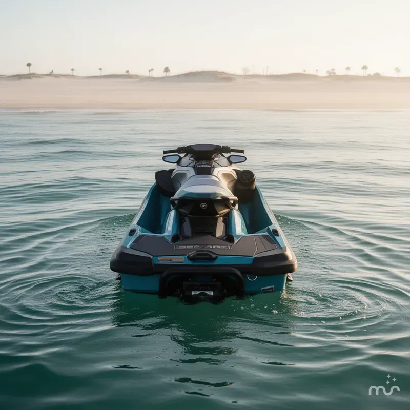 Slide: The Image of Sea-Doo GTX™ Limited 325 Teal Metallic 2025 - 3