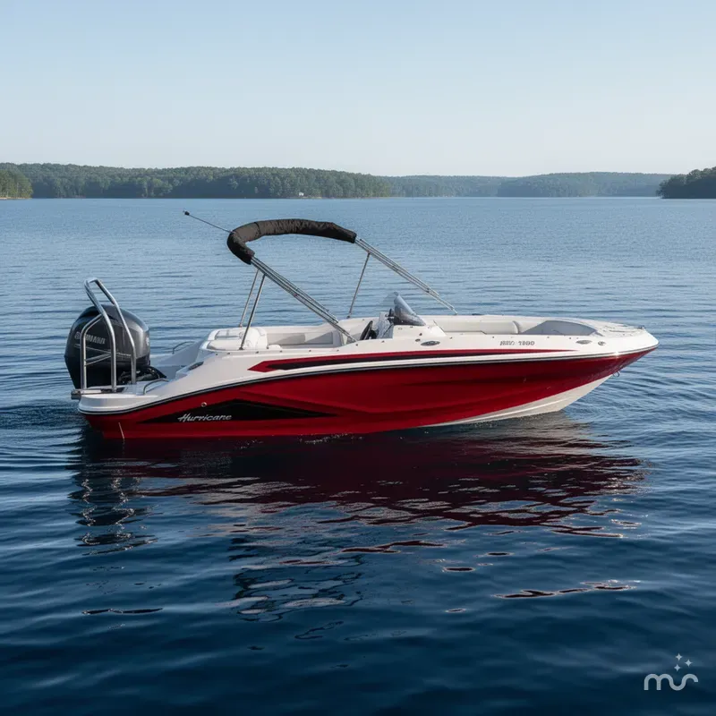 Slide: The Image of Hurricane SunDeck Sport 185 OB 2025 - 0