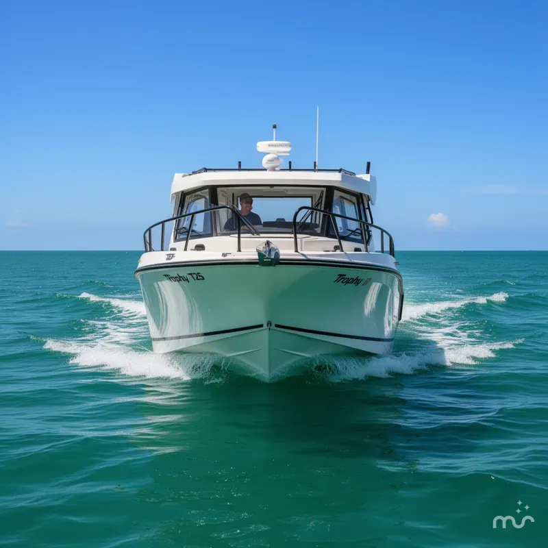 Slide: The Image of Bayliner Trophy T25 Pilothouse 2026 - 2