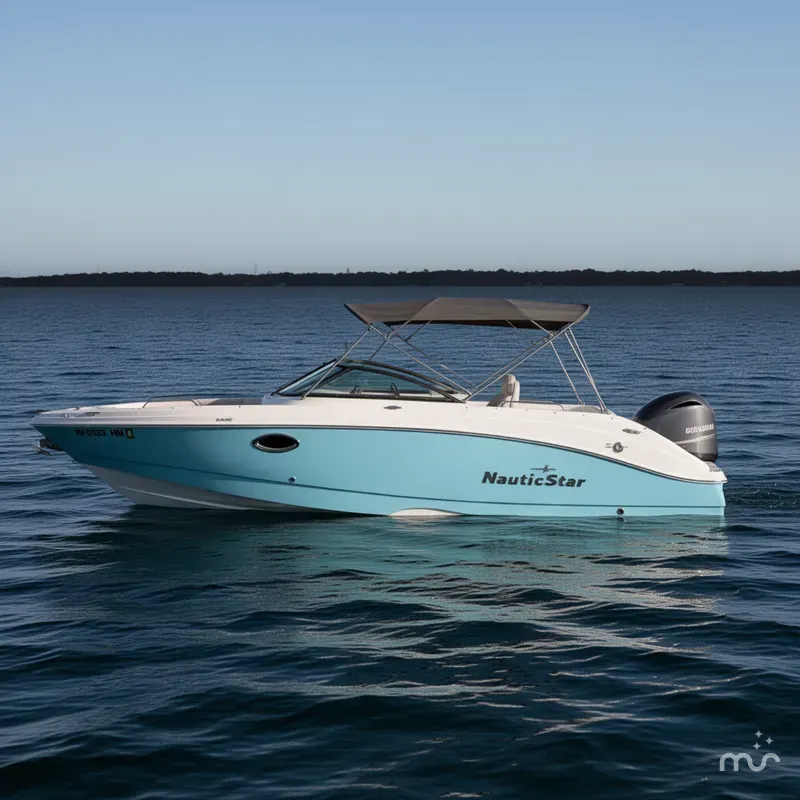 Slide: The Image of NauticStar 243DC Sport Deck 2021 - 0