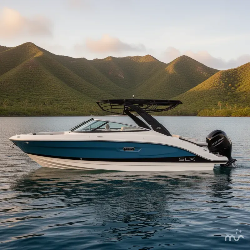 Slide: The Image of Sea Ray SLX 260 Outboard 2025 - 2
