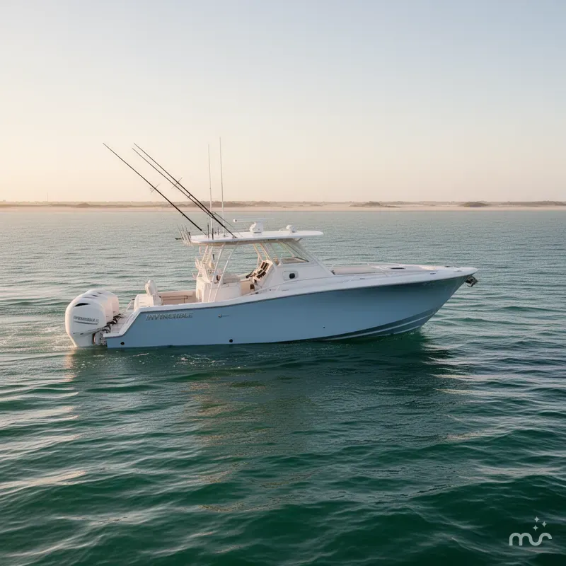 Slide: The Image of Invincible 43 Open Fisherman 2025 - 0
