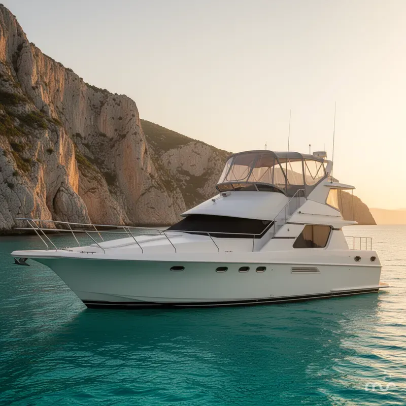 Slide: The Image of Silverton 392 Motor Yacht 2000 - 2