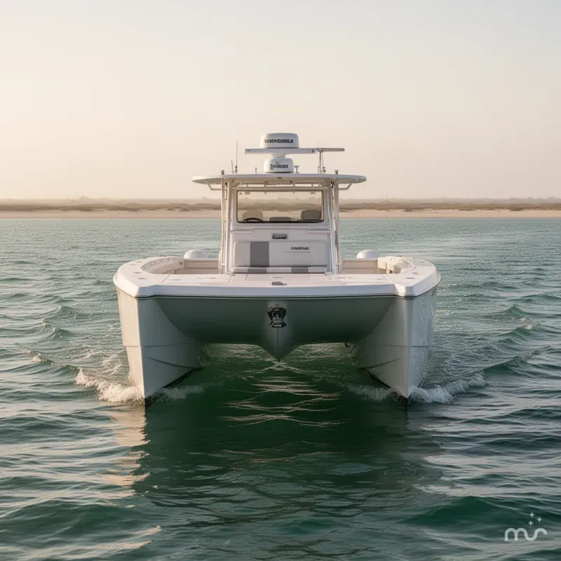 Slide: The Image of Invincible Boats 37' Catamaran 2019 - 2