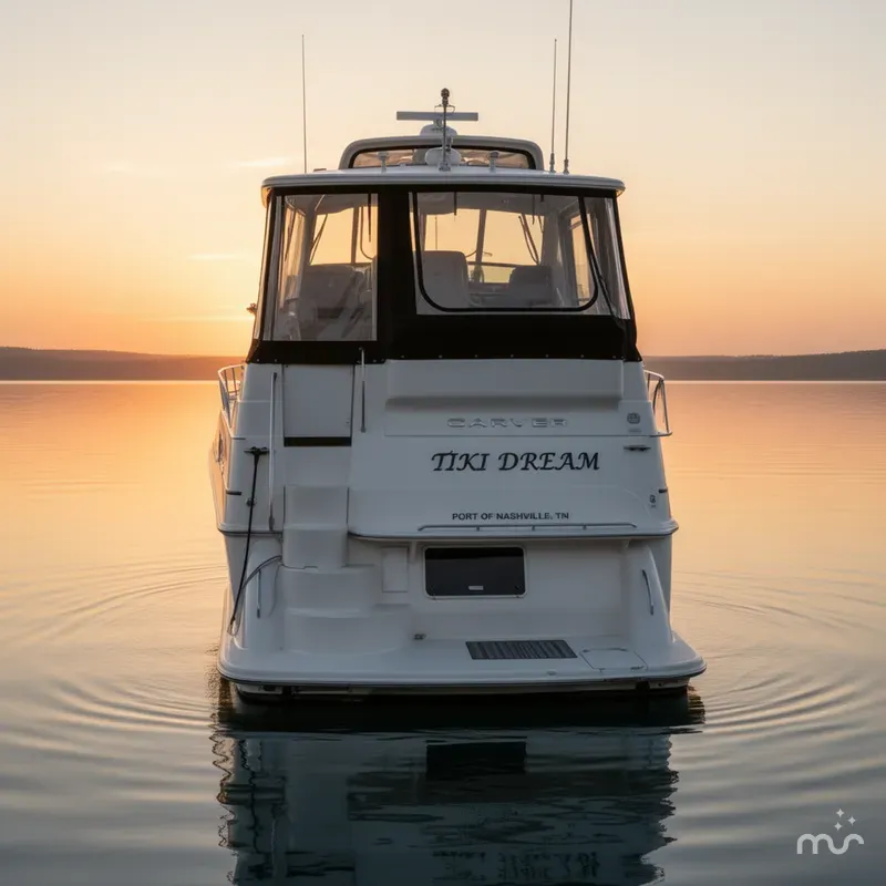 Slide: The Image of Carver 36 Motor Yacht 2006 - 2