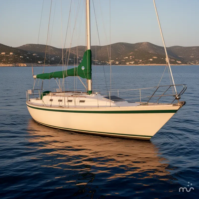 The Image of Canadian Sailcraft 36 1984 - 0