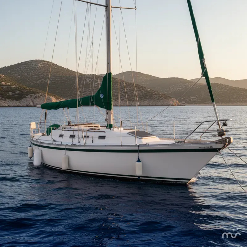 Slide: The Image of Canadian Sailcraft 36 1984 - 2