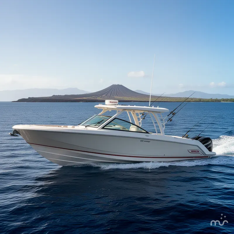 Slide: The Image of Boston Whaler 320 Vantage 2025 - 2