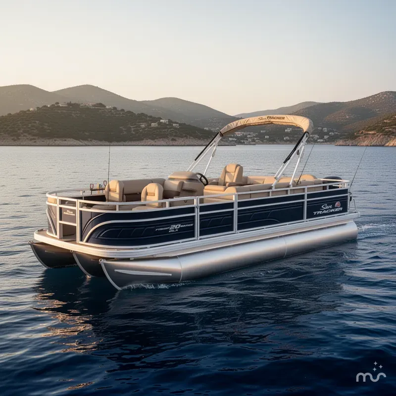 The Image of Sun Tracker Fishin' Barge 20 DLX 2025 - 0