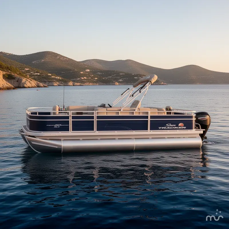Slide: The Image of Sun Tracker Fishin' Barge 20 DLX 2025 - 4