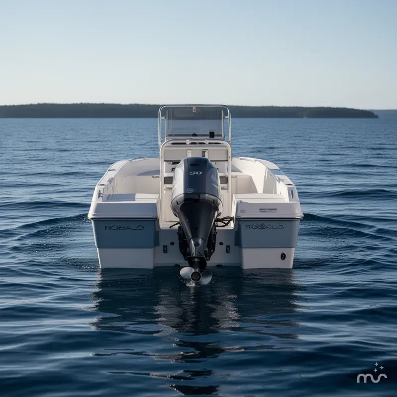 Slide: The Image of Robalo R160 Center Console 2025 - 2