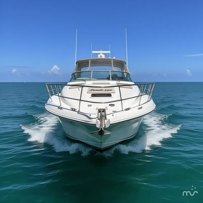 Slide: The Image of Sea Ray 400 Sundancer 1999 - 2