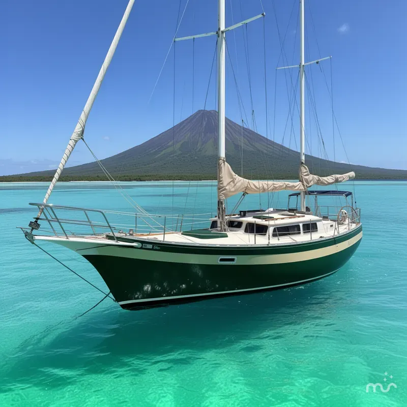 Slide: The Image of Islander Freeport Ketch 1981 - 2
