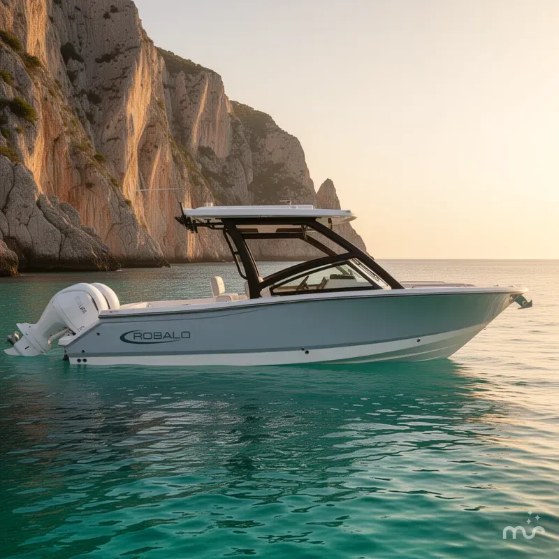 Slide: The Image of Robalo R257 Dual Console 2025 - 2