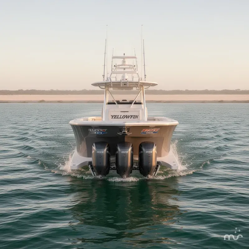 Slide: The Image of Yellowfin 34 Offshore 2025 - 1