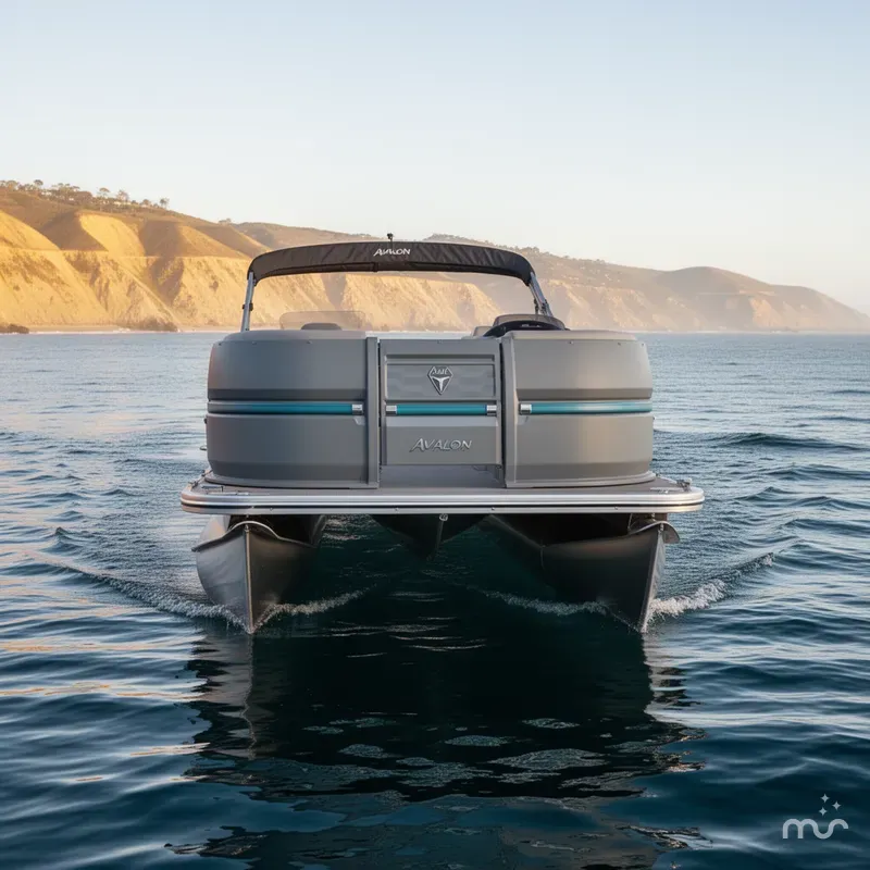 Slide: The Image of Avalon Aura QL 21' w/ 90HP Mercury! 2025 - 3