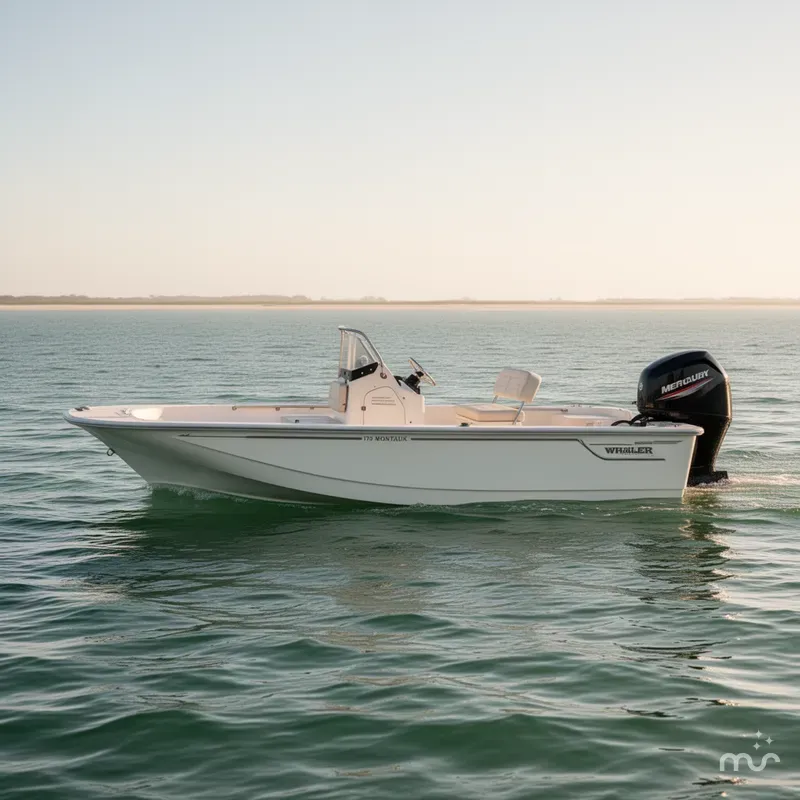 Slide: The Image of Boston Whaler 170 Montauk 2025 - 2