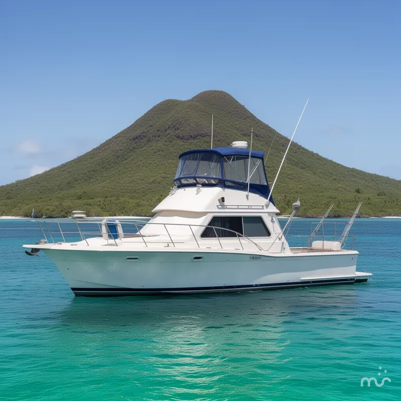 Slide: The Image of Chris-Craft 426 Catalina 1988 - 2