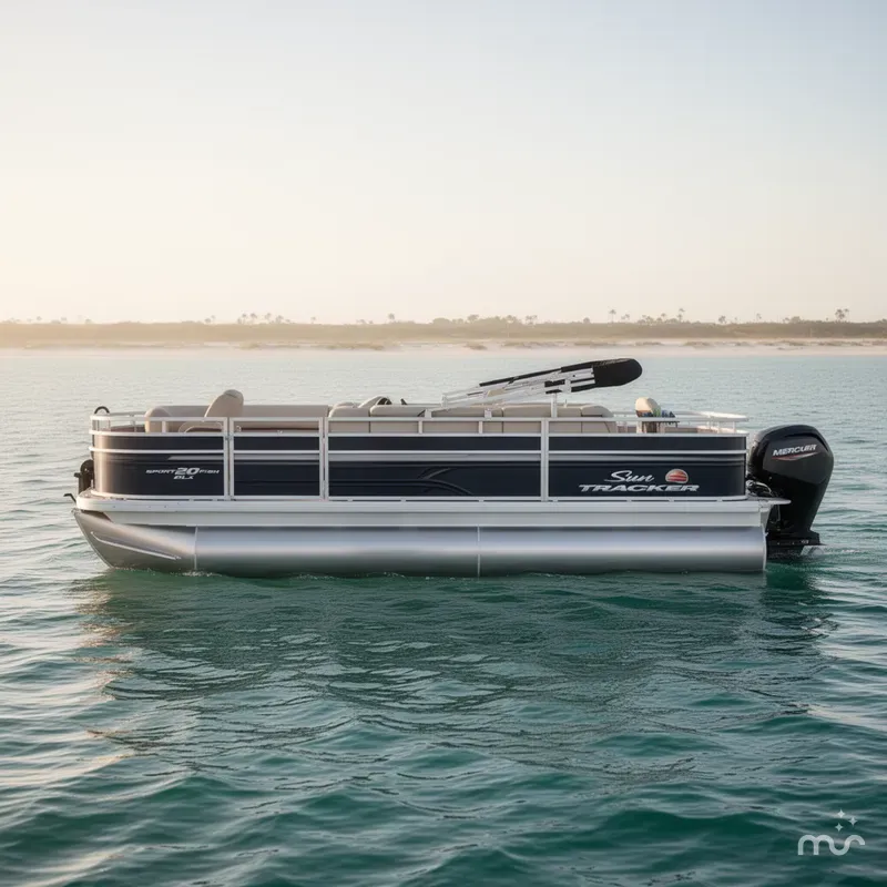 Slide: The Image of Sun Tracker SportFish 20 DLX 2025 - 1