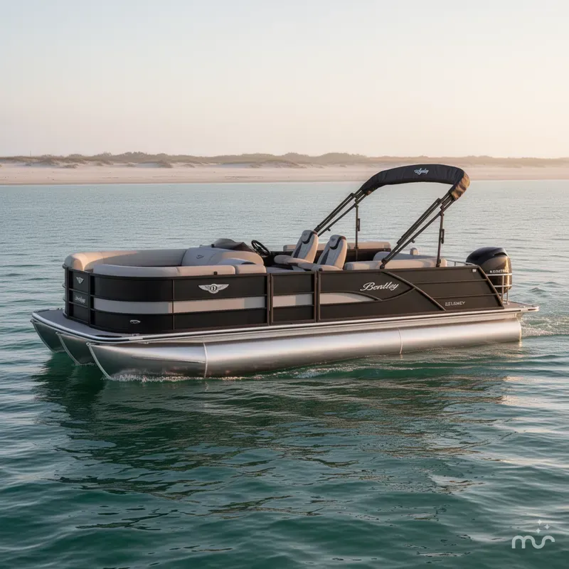 Slide: The Image of Bentley Pontoons Legacy 223 Swingback 2025 - 0