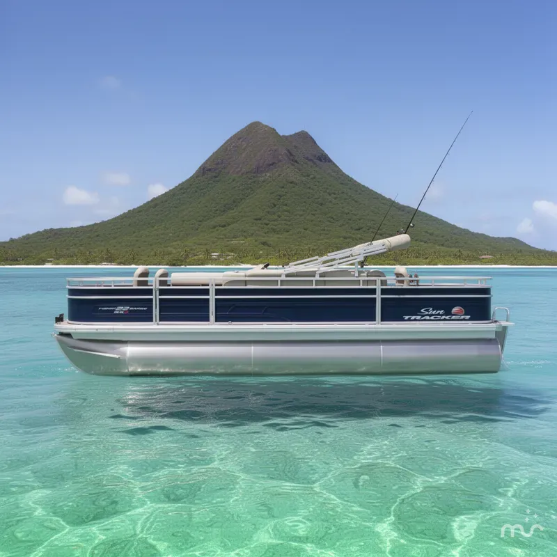 Slide: The Image of Sun Tracker Fishin' Barge 22 XP3 2025 - 2