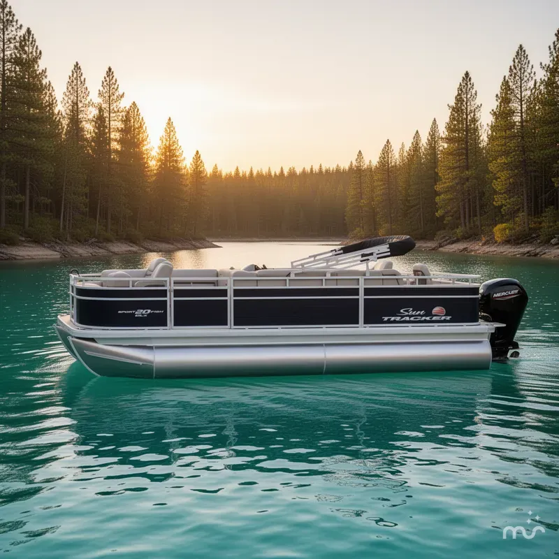 Slide: The Image of Sun Tracker SportFish 20 DLX 2025 - 2
