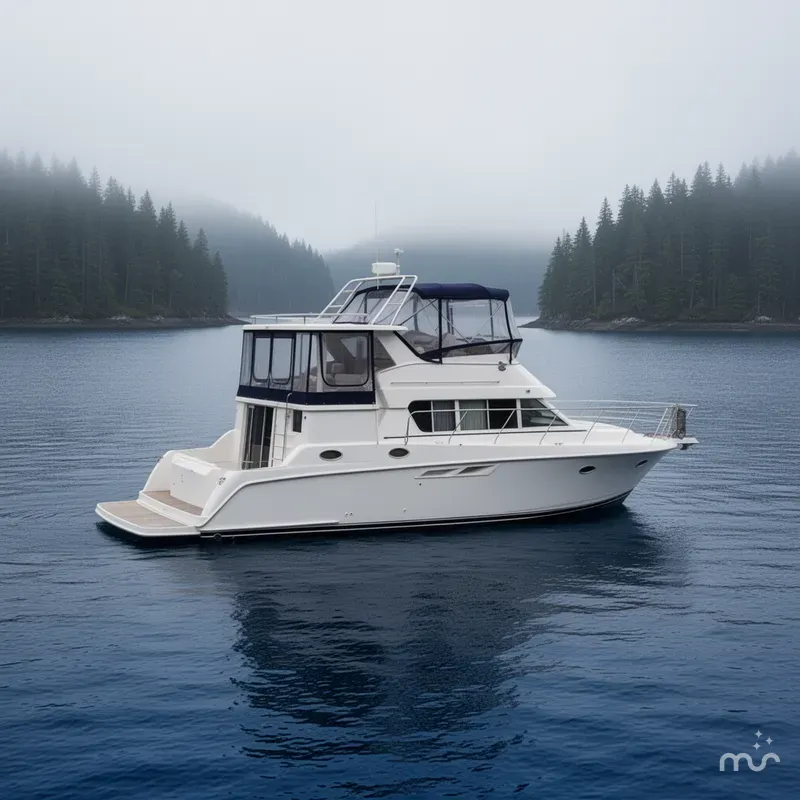 The Image of Silverton 442 Cockpit Motor Yacht 1996 - 0