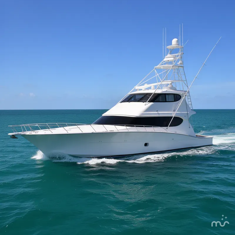 Slide: The Image of Hatteras 77 Convertible 2008 - 1