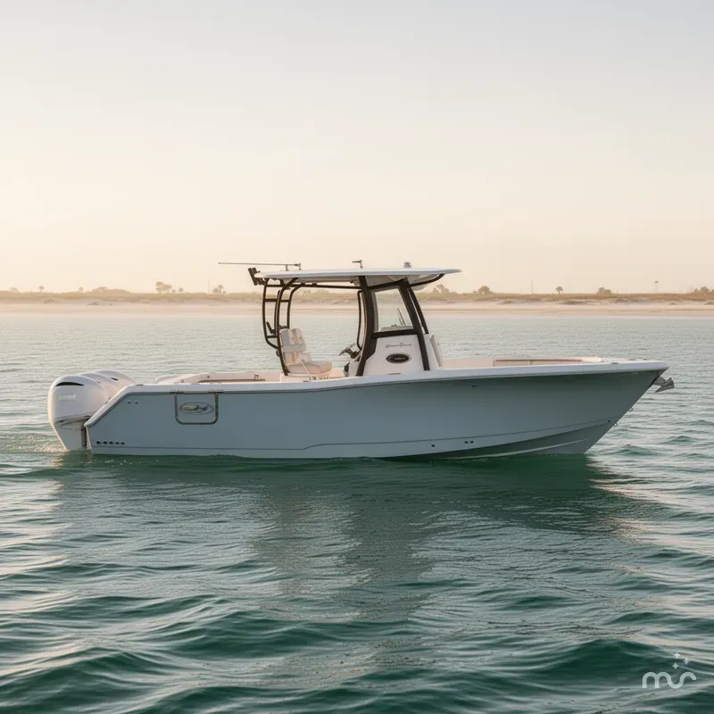 Slide: The Image of Sea Hunt Gamefish 28 with Coffin Box 2025 - 0