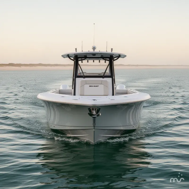 Slide: The Image of Sea Hunt Gamefish 28 with Coffin Box 2025 - 1