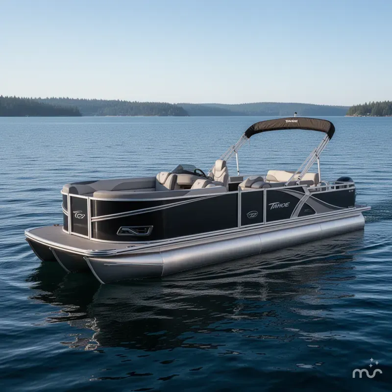 Slide: The Image of Tahoe LTZ 2385 Swingback (VRB) & Honda 4-Stroke EFI 2025 - 0