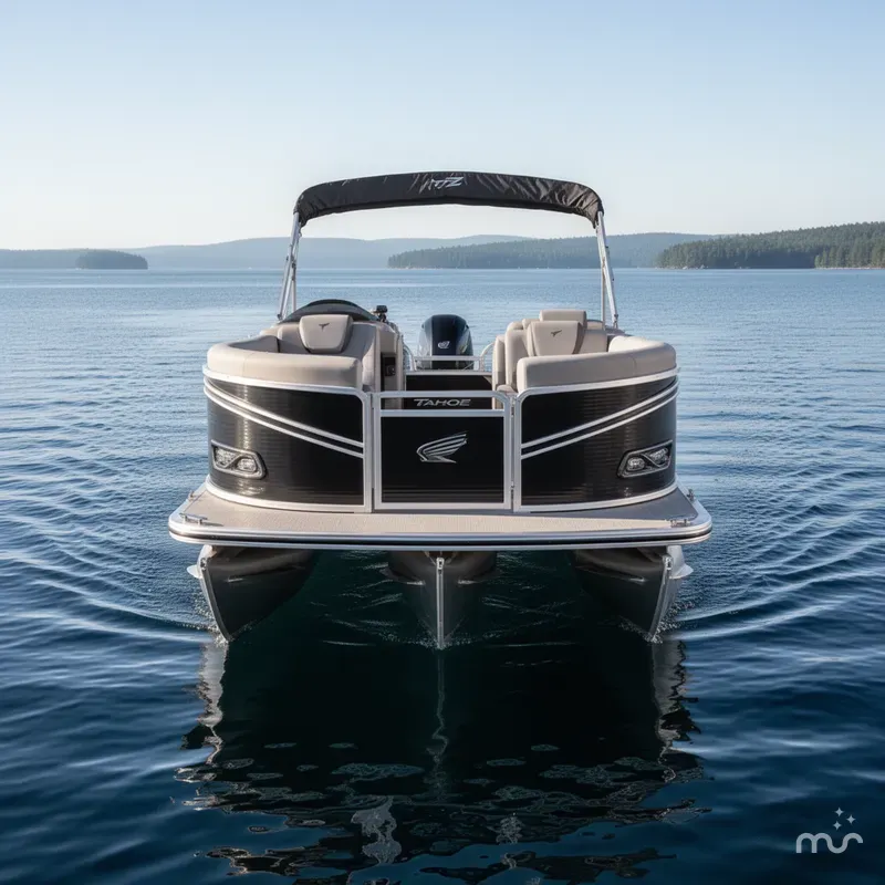 Slide: The Image of Tahoe LTZ 2385 Swingback (VRB) & Honda 4-Stroke EFI 2025 - 1