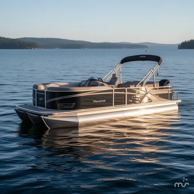 Slide: The Image of Tahoe LTZ 2385 Swingback (VRB) & Honda 4-Stroke EFI 2025 - 2