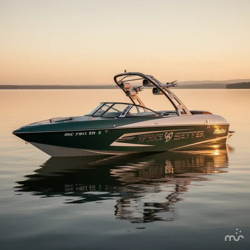Slide: The Image of Malibu Wakesetter 22 MXZ 2013 - 2