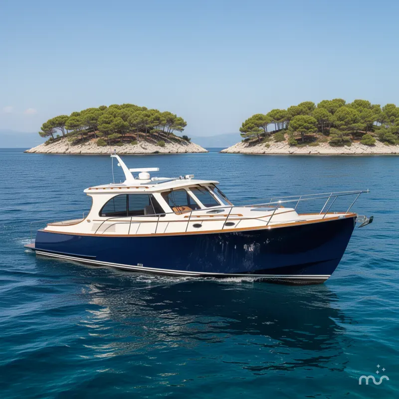 Slide: The Image of Hinckley Yachts 43 2017 - 2