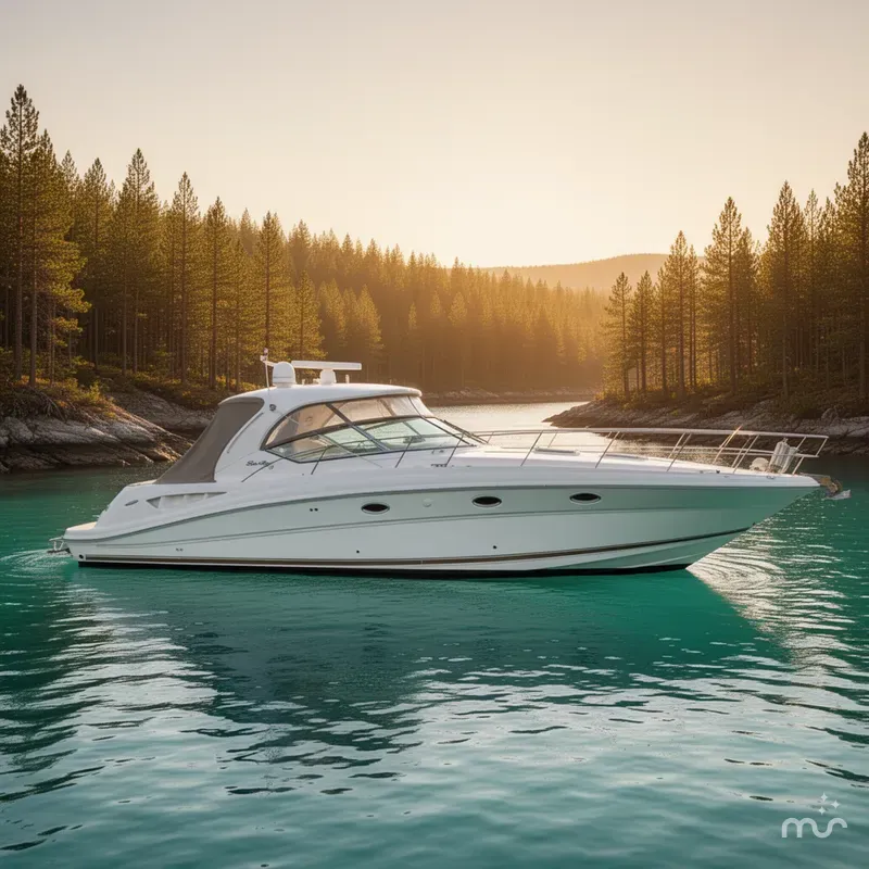 Slide: The Image of Sea Ray 420 Sundancer 2003 - 2
