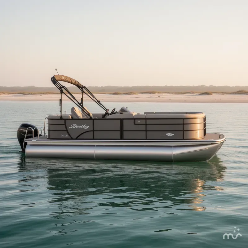 Slide: The Image of Bentley Pontoons 200 LE CR 2024 - 2