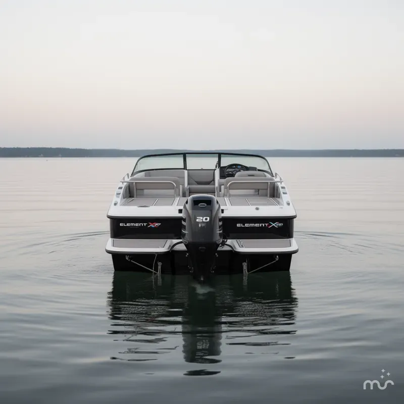 Slide: The Image of Bayliner Element XR7 Trailer Included Best Value Out Ther 2016 - 2