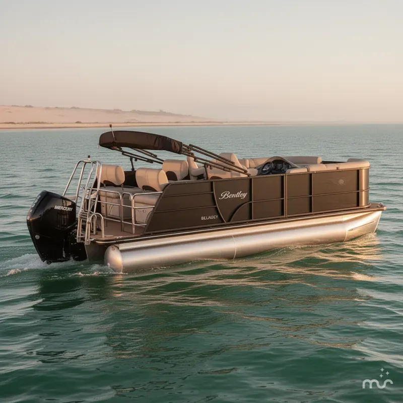 Slide: The Image of Bentley Pontoons Legacy Cruise 200 2025 - 0