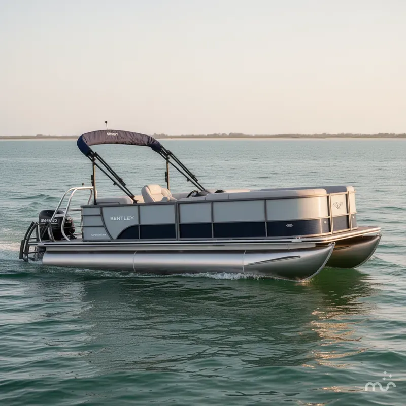 Slide: The Image of Bentley Pontoons Legacy 223 Swingback Full Tube 2024 - 0