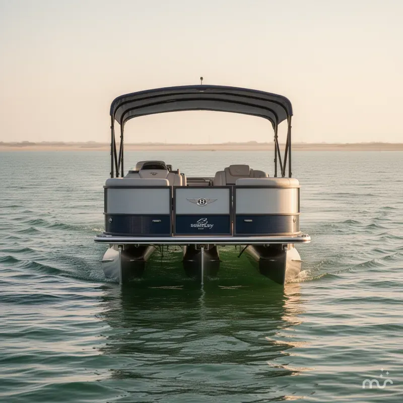 Slide: The Image of Bentley Pontoons Legacy 223 Swingback Full Tube 2024 - 1