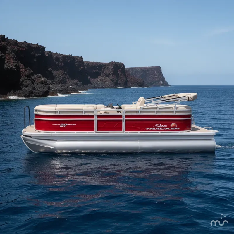 The Image of Sun Tracker Party Barge 20 DLX 2025 - 0