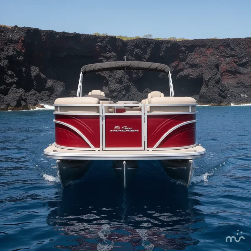 Slide: The Image of Sun Tracker Party Barge 20 DLX 2025 - 1
