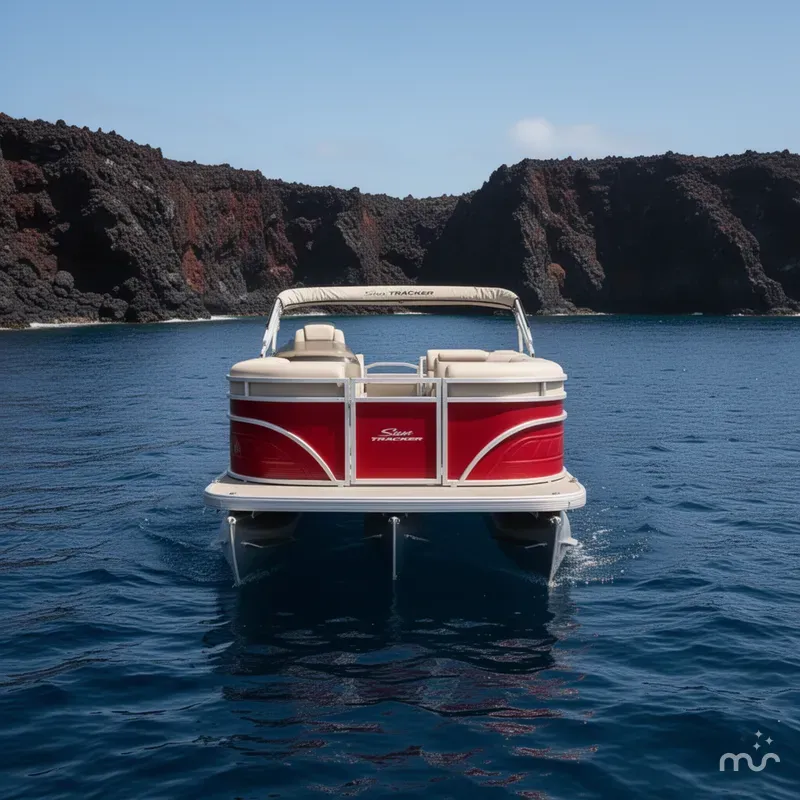 Slide: The Image of Sun Tracker Party Barge 20 DLX 2025 - 3